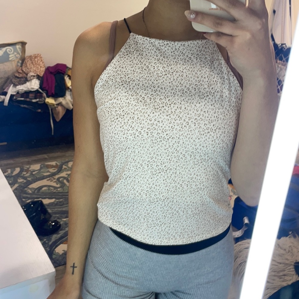 Size S Cheetah Print Tank